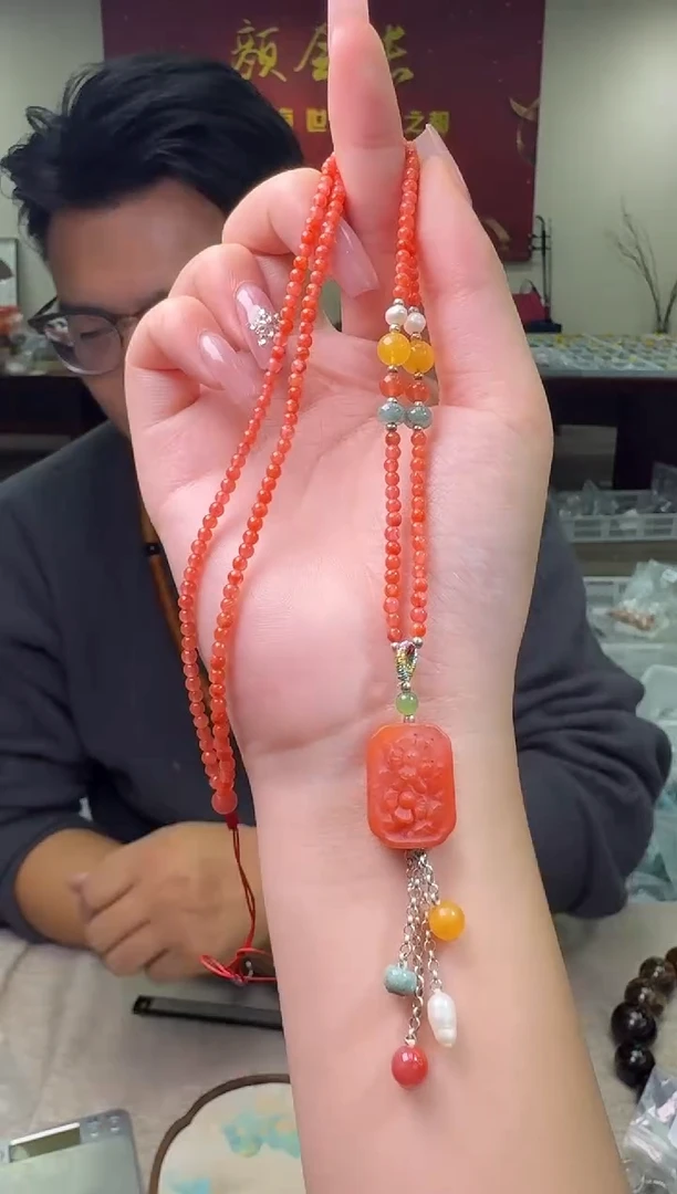 【闪购商品】南红玛瑙颈饰未镶嵌多样性发一件 478