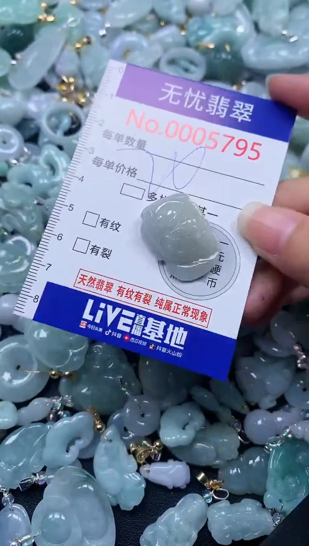 颈饰未镶嵌翡翠5795
