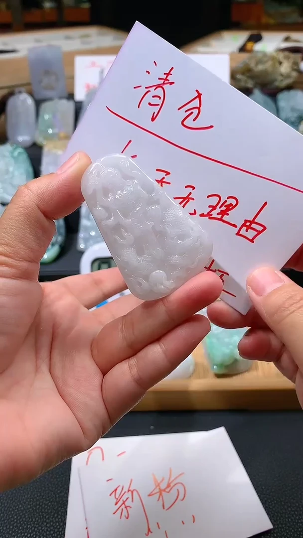 【闪购商品】翡翠颈饰未镶嵌挂件