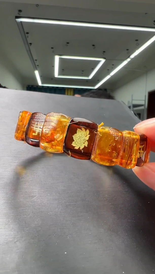 未镶嵌琥珀手串手牌多样性拍一发一
