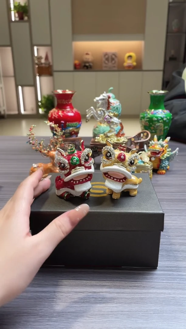 七宝烧珐琅彩首饰盒