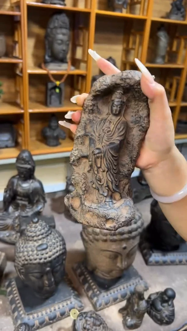 陶土【火山泥】普慈观音