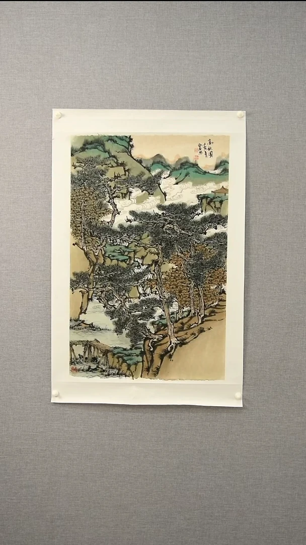国画尚老师-山水-3平尺-01