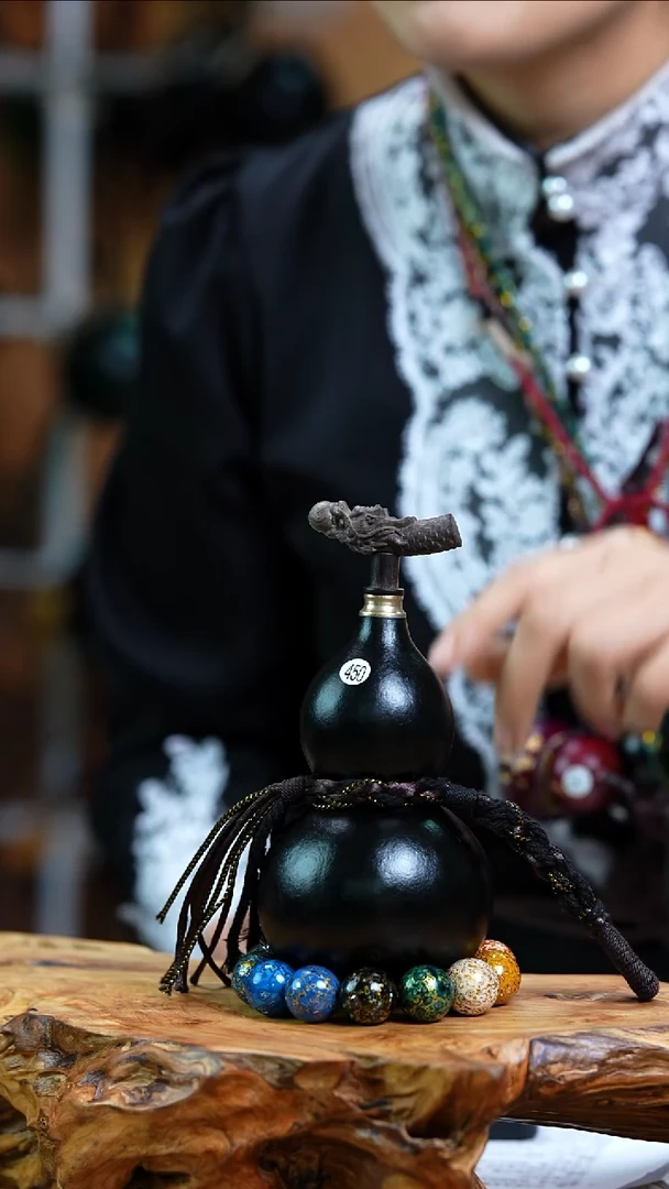 【闪购商品】450—光岳葫天然大漆酒葫芦不含漆珠