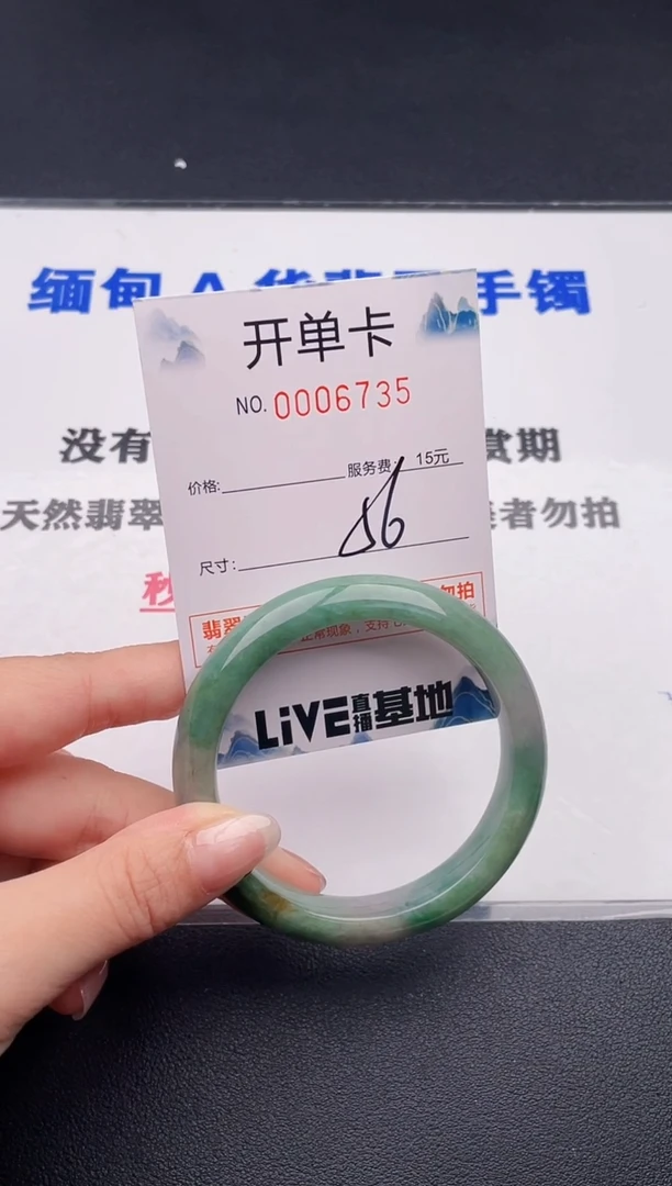 未镶嵌手镯翡翠35