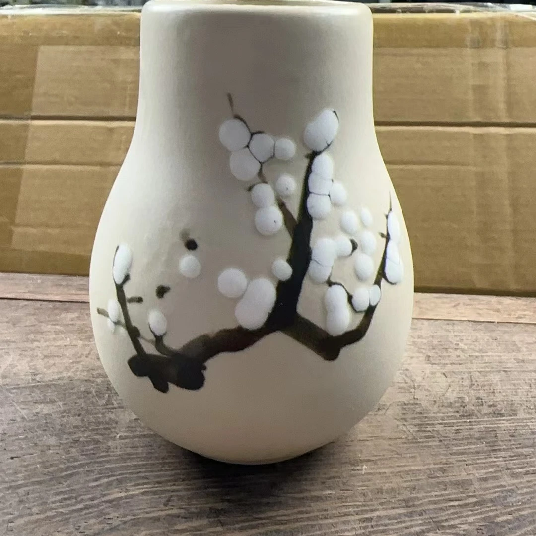 水培小花瓶陶瓷小清新花器茶具六君子044