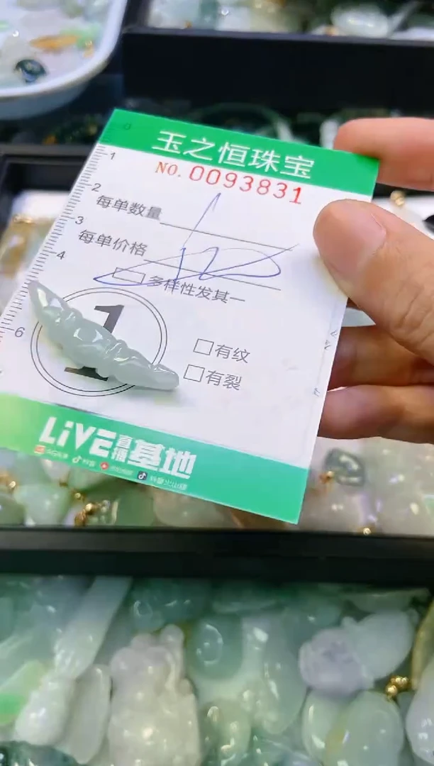 翡翠未镶嵌颈饰闪购0093831多样性发其一