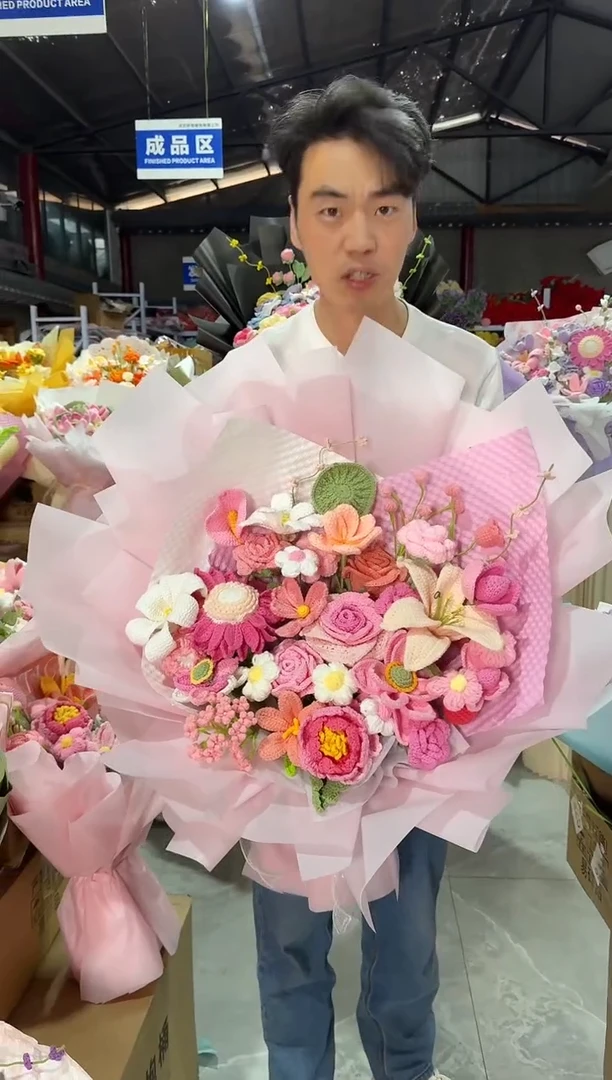 非遗手工定制花束，孤品清仓！！