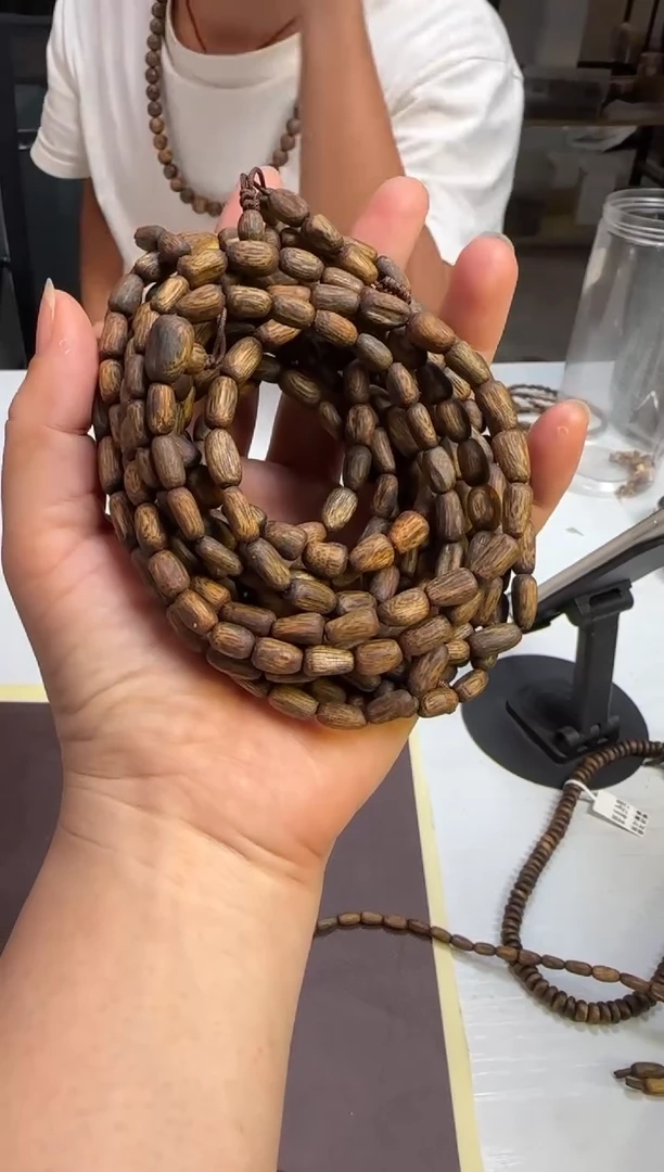 手串沉香沉水浮深圳奇楠根部油长串多样性发1