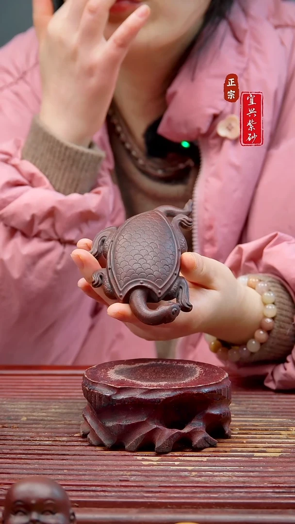 紫砂茶宠宜兴紫砂茶宠摆件