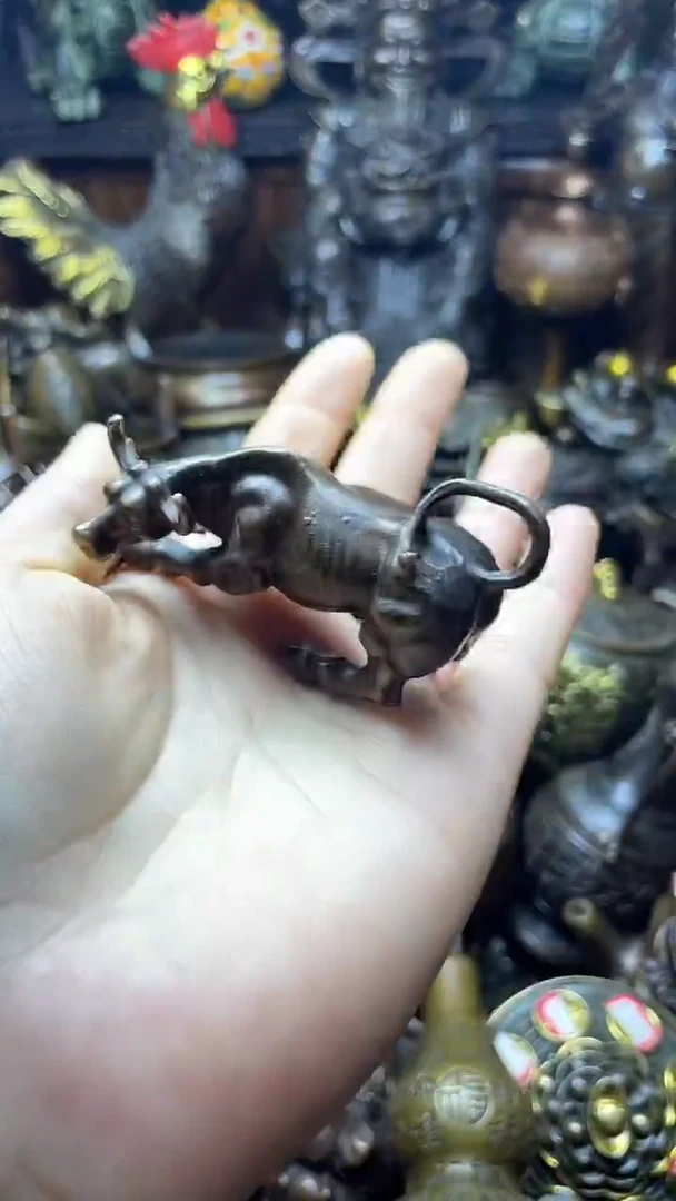 闪购链接，点击下单，有运费险，铜摆件