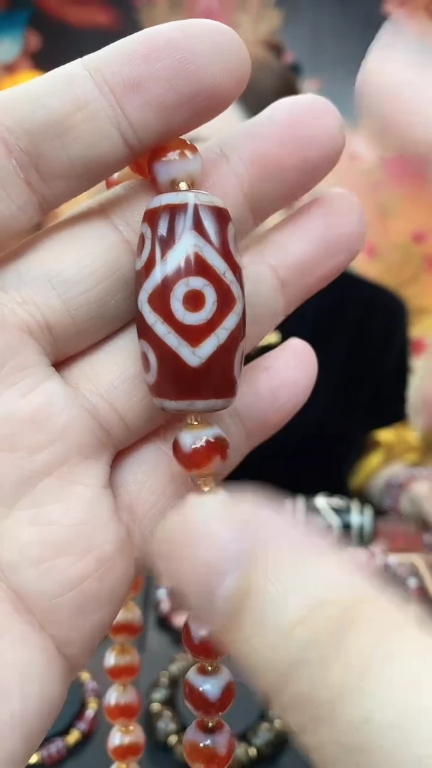 【闪购商品】玛瑙/玉髓未镶嵌锁骨链玛瑙七眼锁骨链