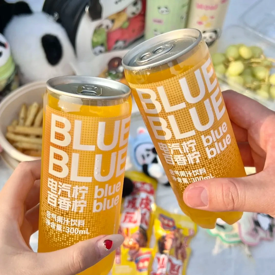 【25.10.1到期】柠檬共和国电汽柠百香柠含气果汁饮料300ml*7