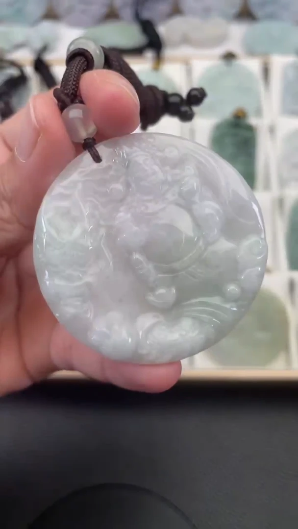 颈饰未镶嵌翡翠天然缅甸翡翠A货170