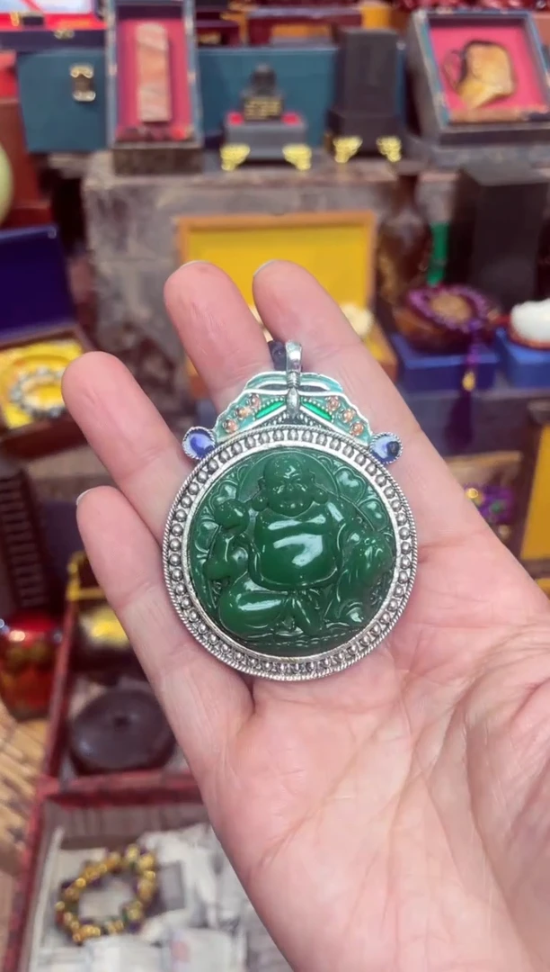 【闪购商品】和田玉（碧玉）吊坠未镶嵌