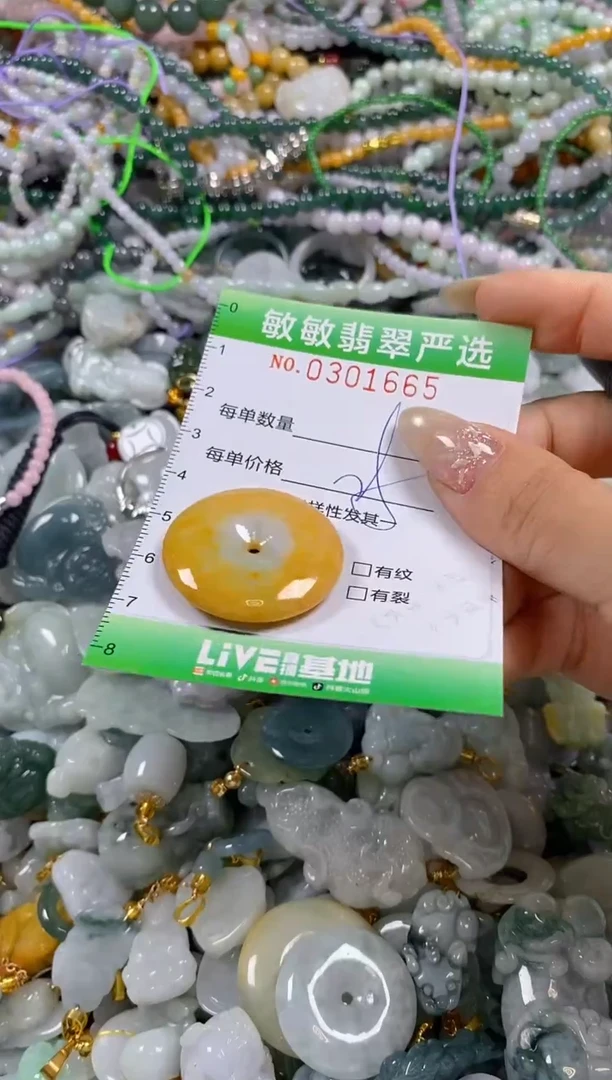 翡翠未镶嵌颈饰闪购0301665