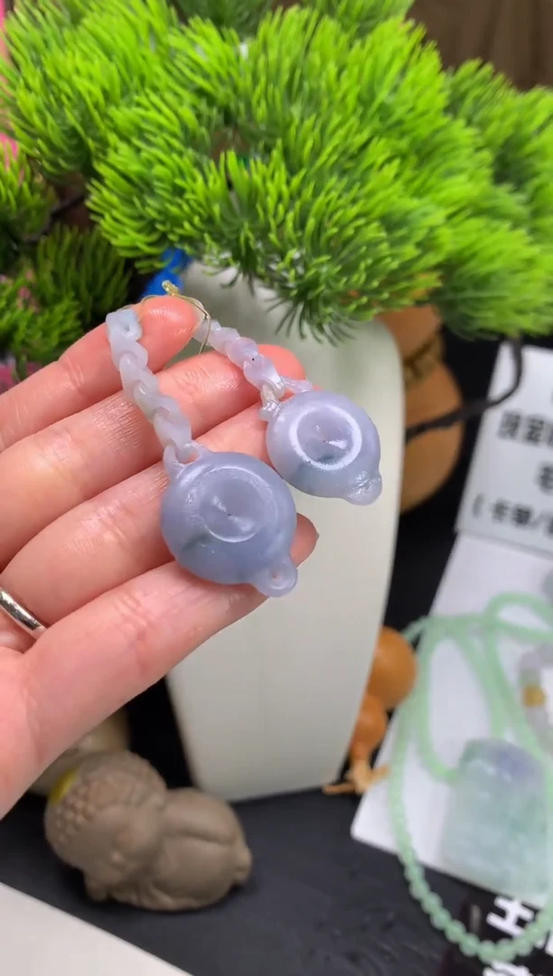 未镶嵌定制翡翠雾**花---123748