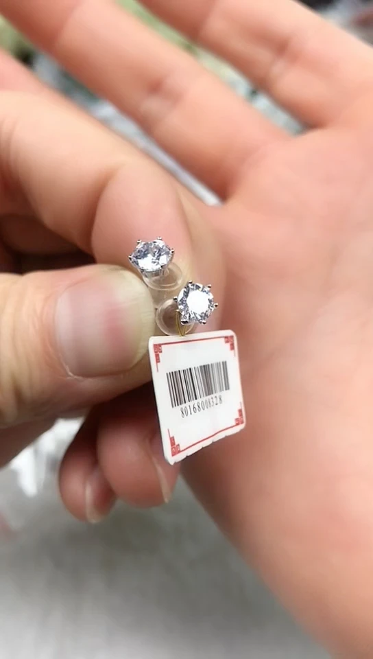 【闪购商品】锆石以实物为准银S925镶嵌戒指
