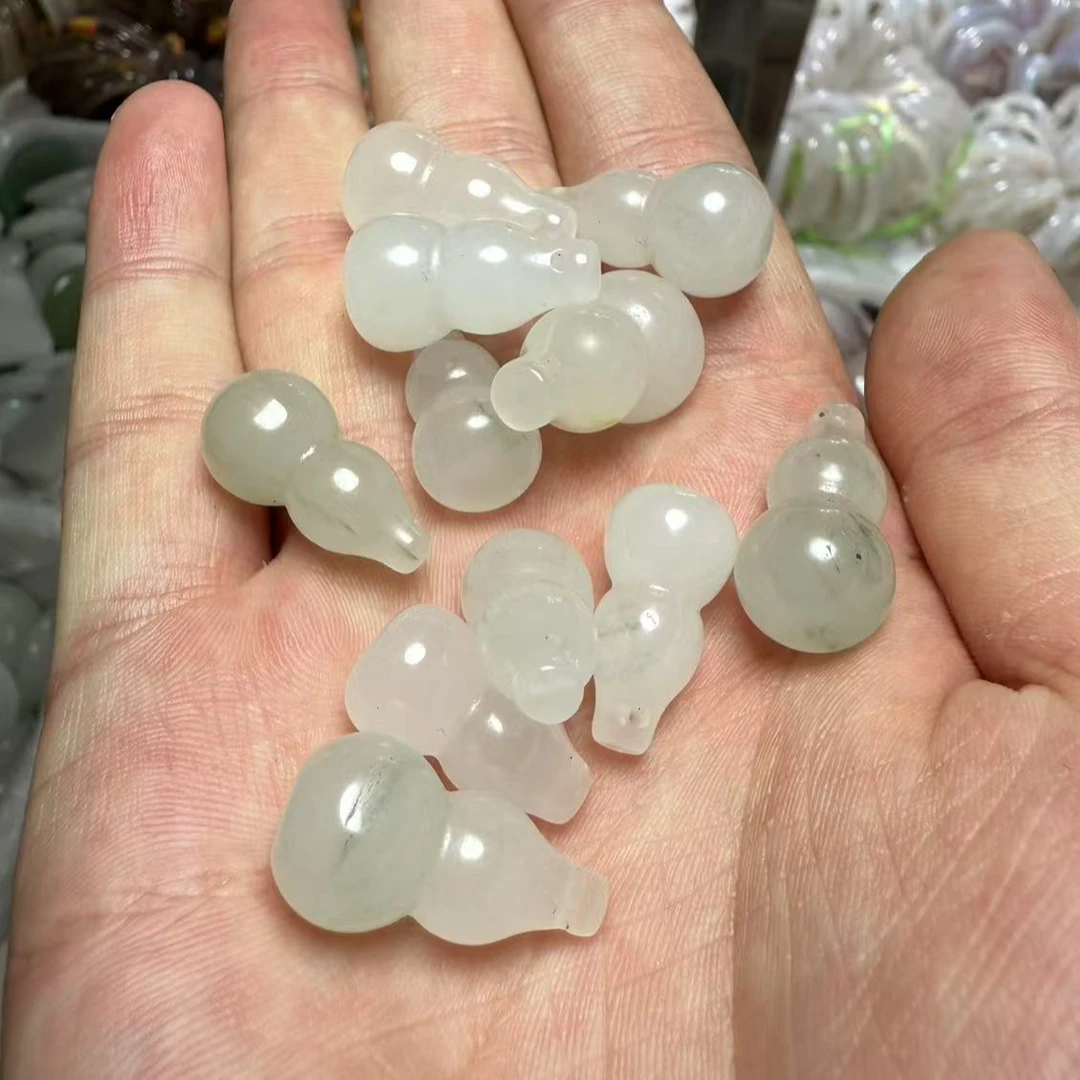 【天山翠小葫芦】新疆天然玉石天山翠玉葫芦吊坠多样性拍一发一