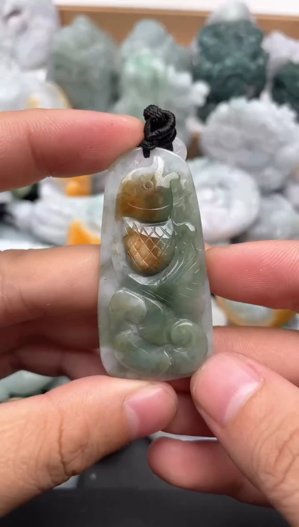 吊坠(不含链)未镶嵌翡翠1