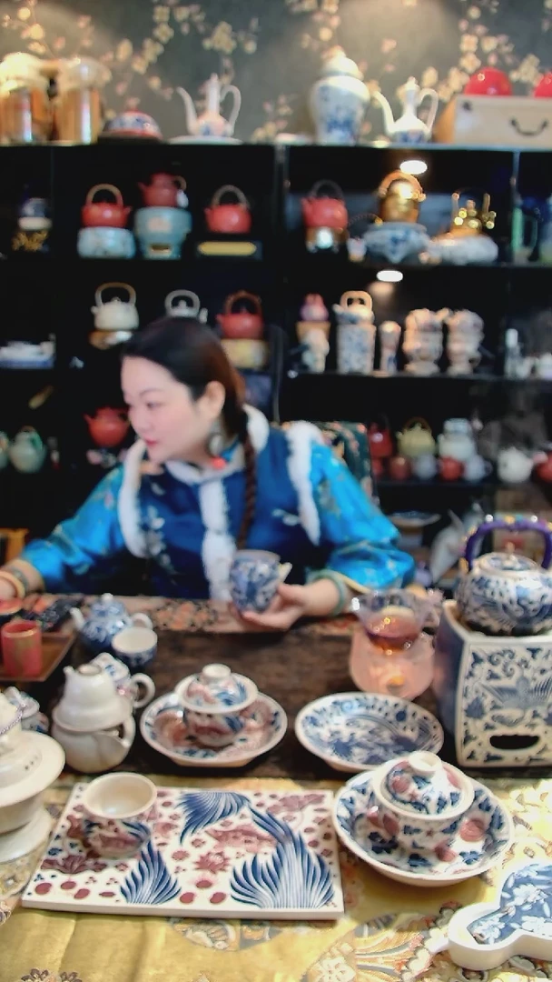 【闪购商品】茶具公道杯手绘200毫升