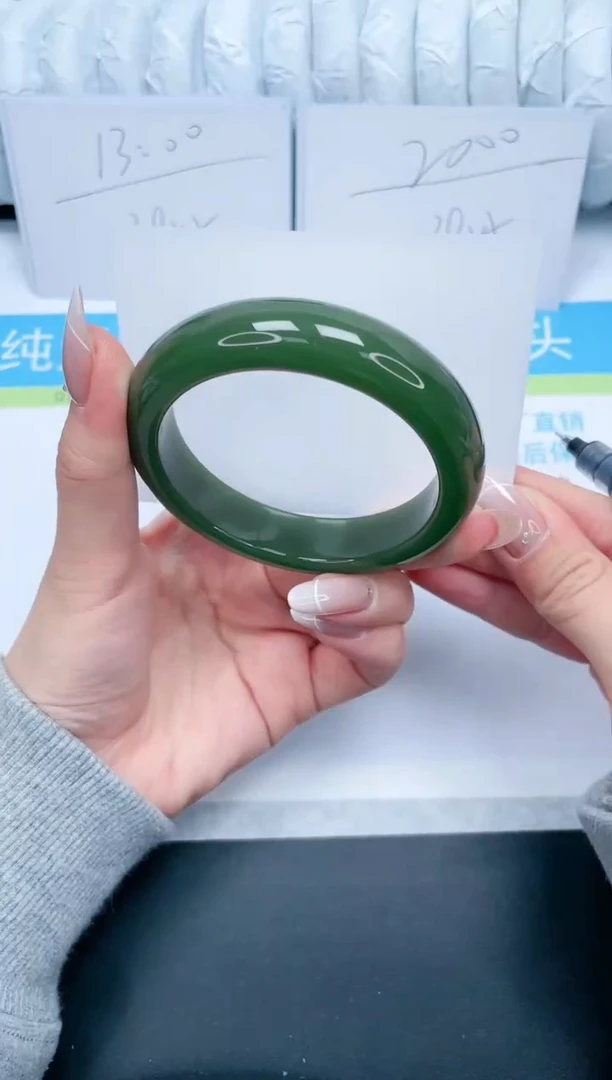 【闪购商品】石英质玉手镯未镶嵌149-大波59.9