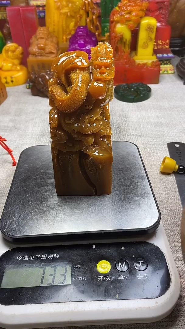 寿山石印石纯天然篆刻石料