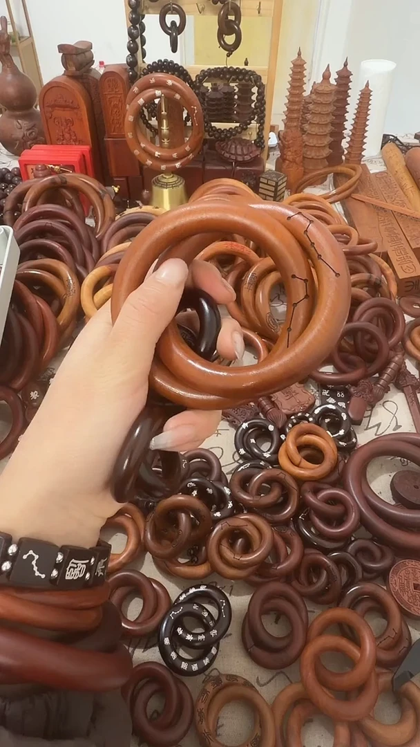 枣木龙乾坤圈一物一拍65