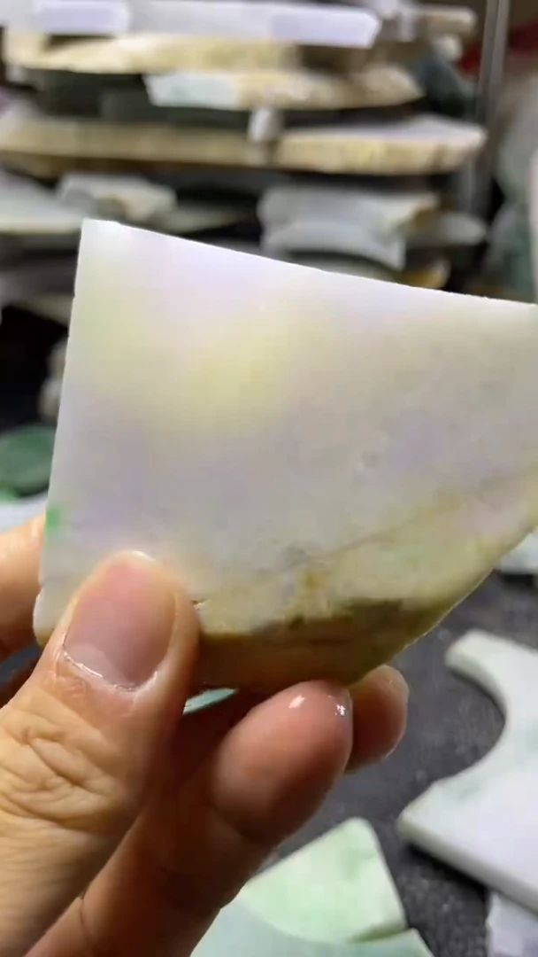 裸石翡翠天然A货翡翠板料