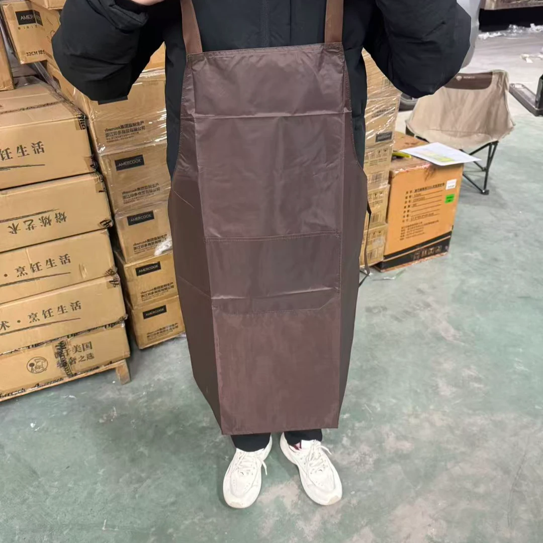 围裙工作服厨房防水防油餐饮商用