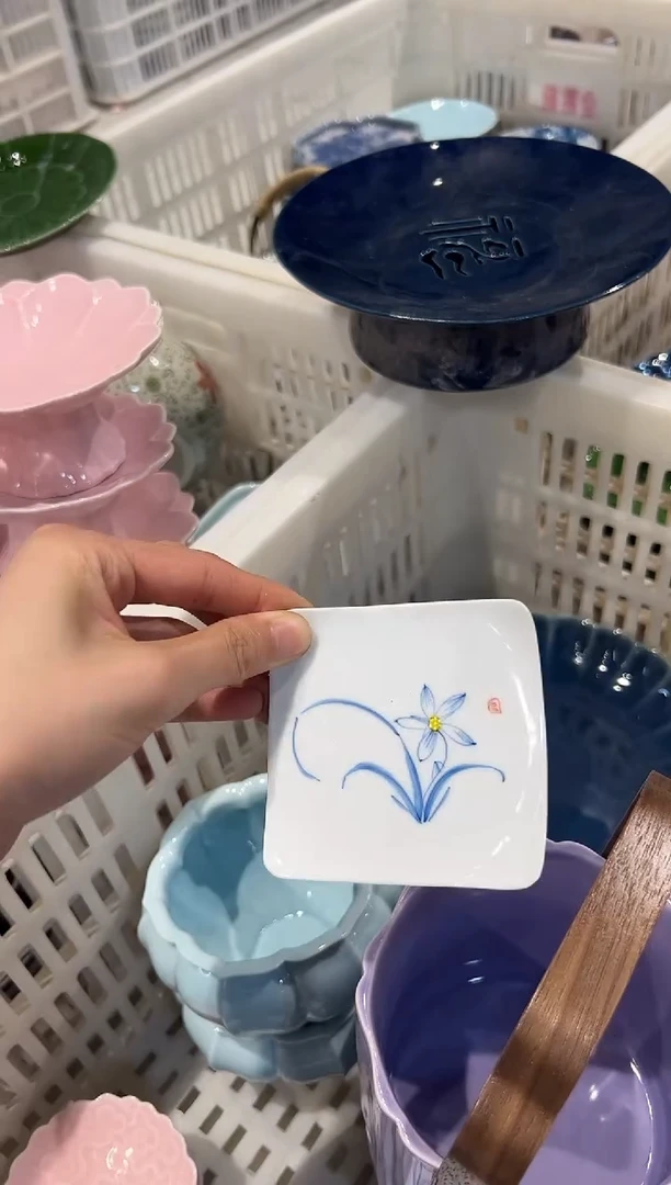 瓷片微瑕商品，介意勿拍-套组