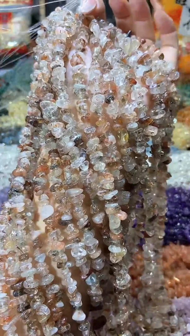 【闪购商品】水晶珠宝半成品未镶嵌黑金超七