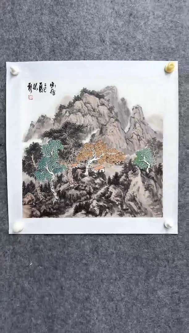 国画DH-LYC老师绘画作品