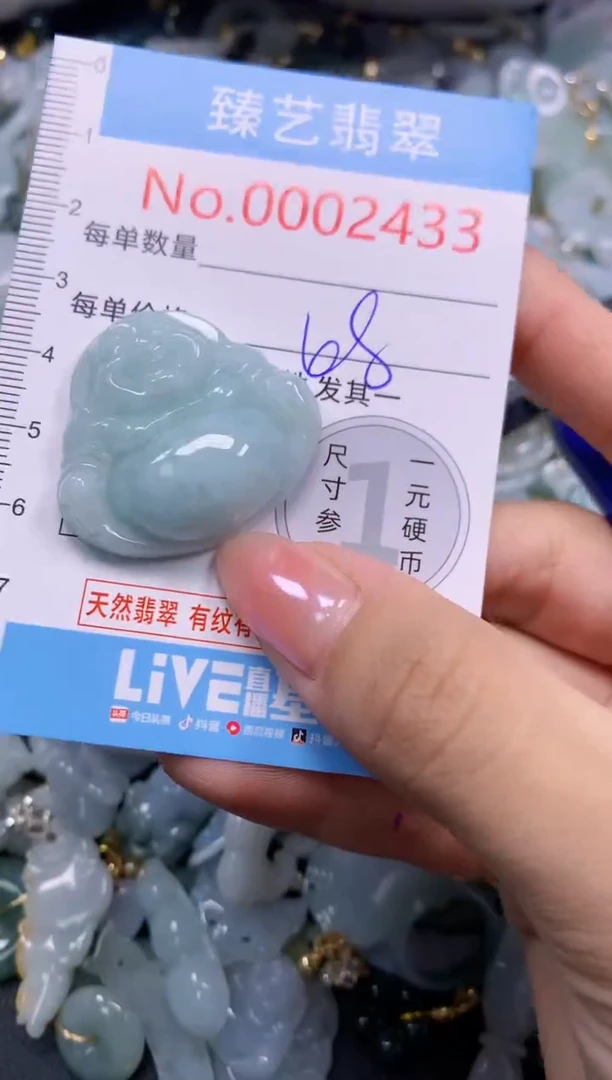 颈饰未镶嵌翡翠2433