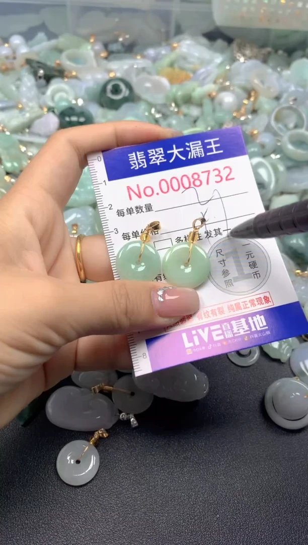 颈饰未镶嵌翡翠8732