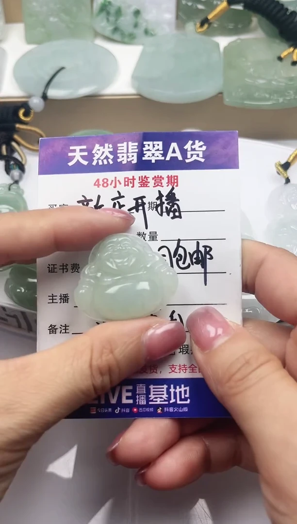 颈饰未镶嵌翡翠