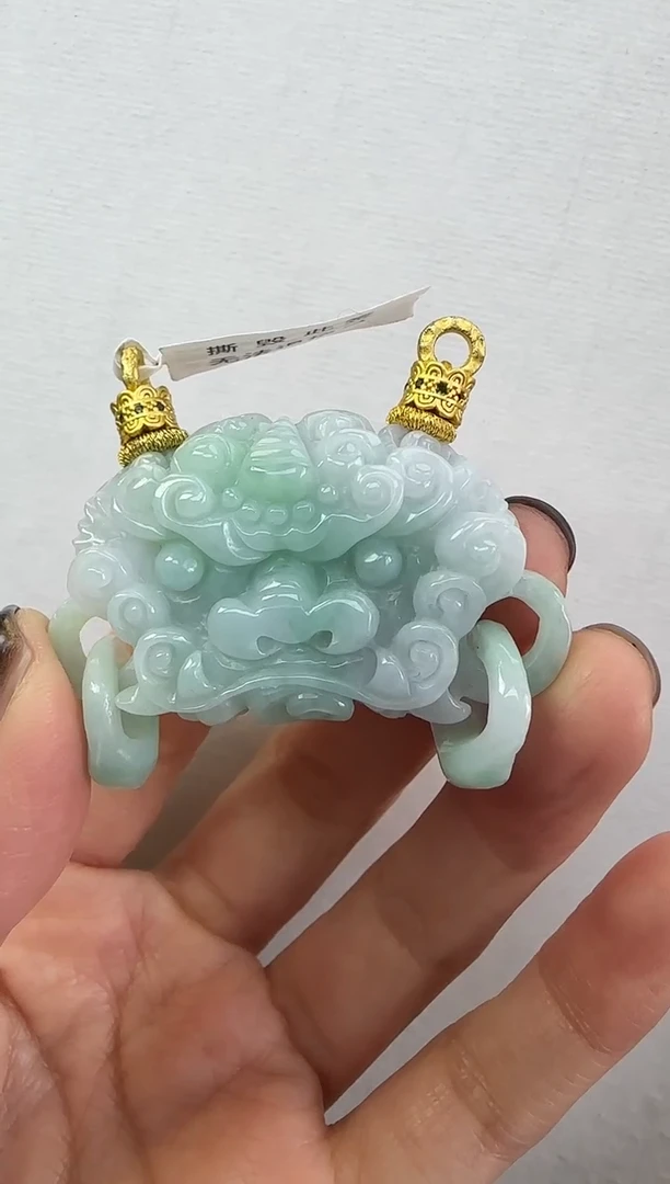 颈饰未镶嵌翡翠国风翡翠