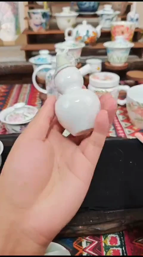 瓷片陶瓷高端国画手工釉下陶瓷浮力价