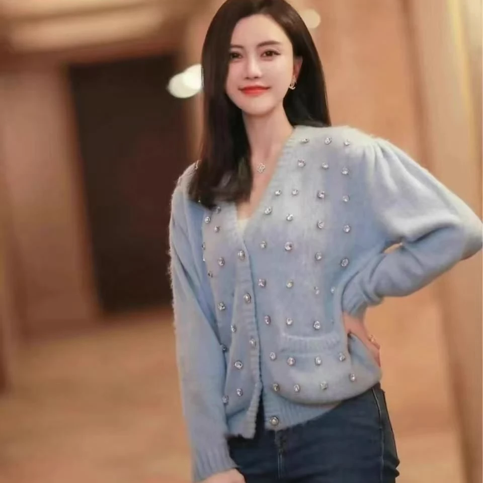 未使用 MIU MIU/缪缪 双双臻选/ck80182/缪缪开衫/40