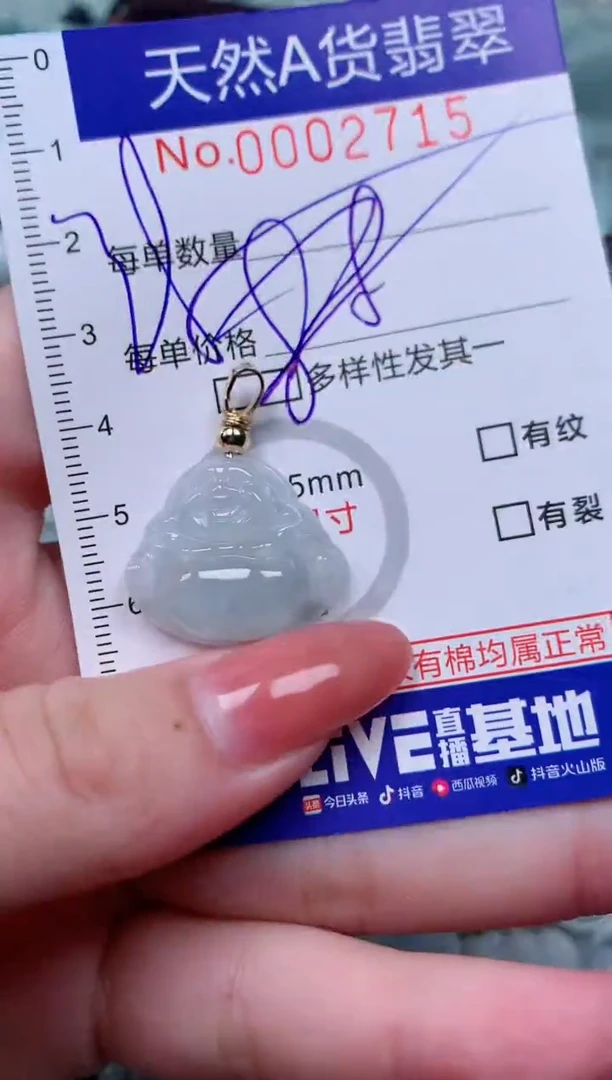 【闪购商品】翡翠颈饰未镶嵌00002715