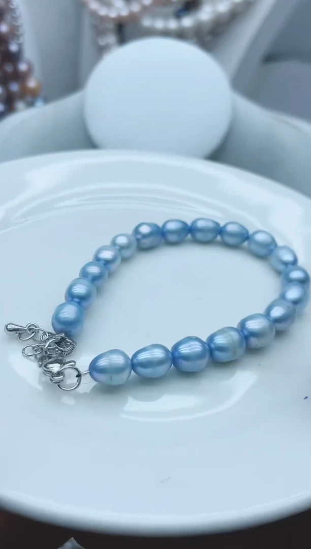 【闪购商品】淡水珍珠颈饰银S925镶嵌1