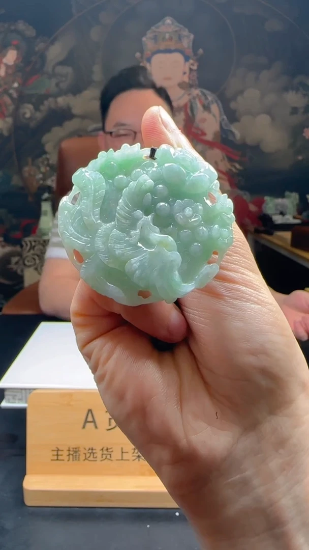 【闪购商品】定制翡翠未镶嵌L-@@QJXS2849