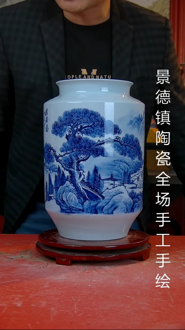 摆件景德镇陶瓷 全场手工手绘