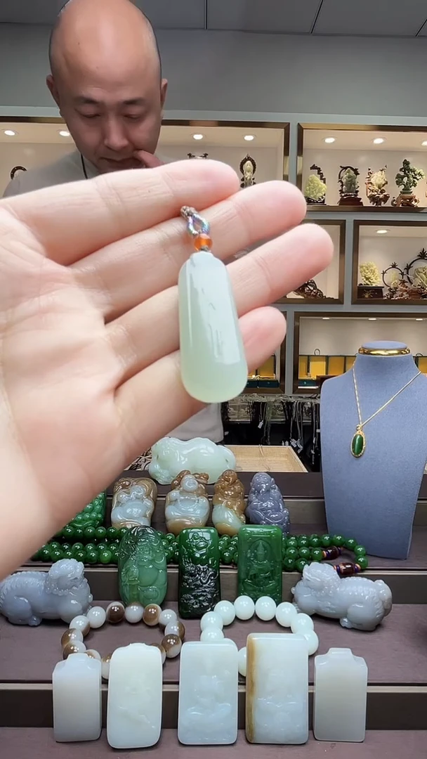 【闪购商品】和田玉挂件未镶嵌1