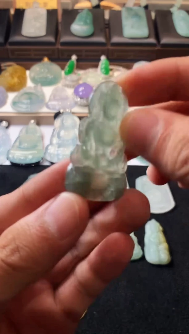 未镶嵌定制翡翠小**~ S毛货不退不换