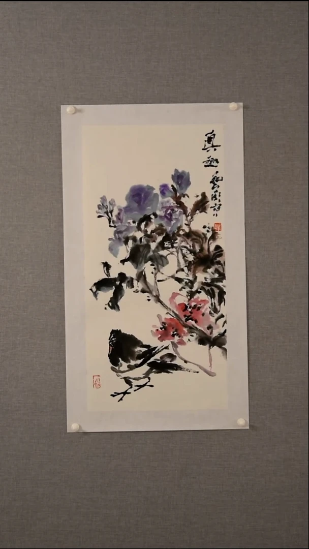 国画李老师-花鸟-2.1平尺-08