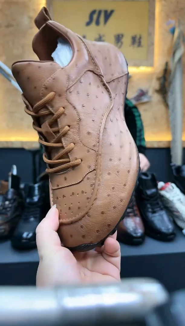 磨砂皮（牛皮）42码棕色5208