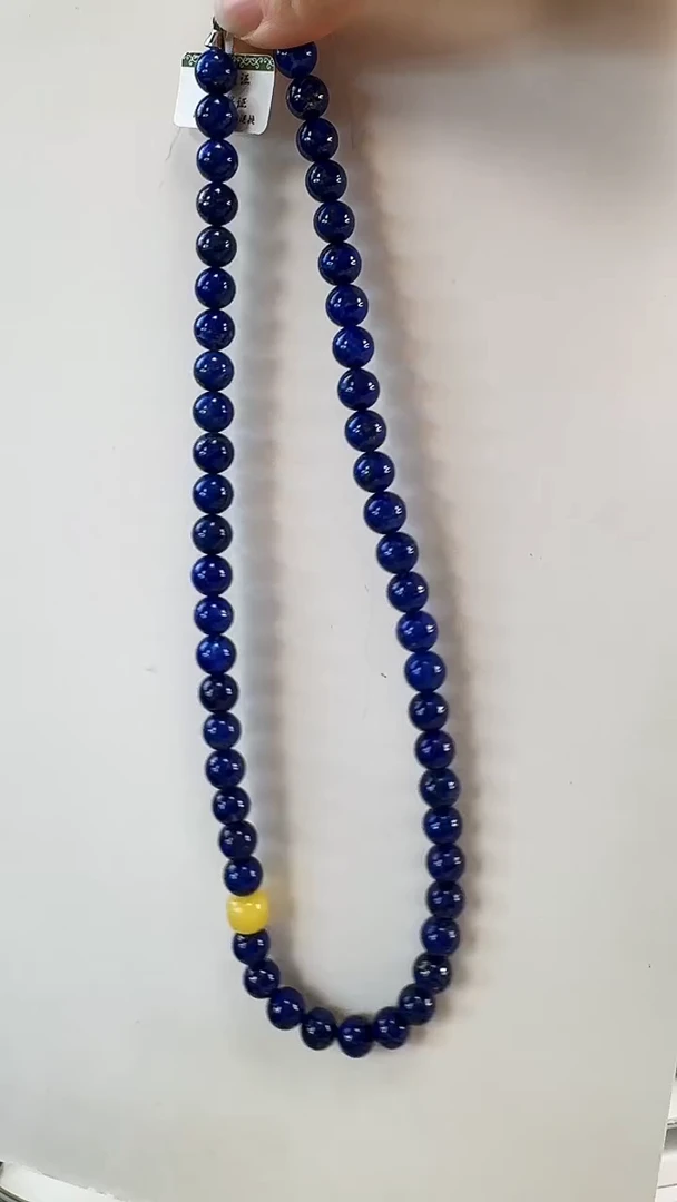 未镶嵌青金石颈饰青金石项链5056