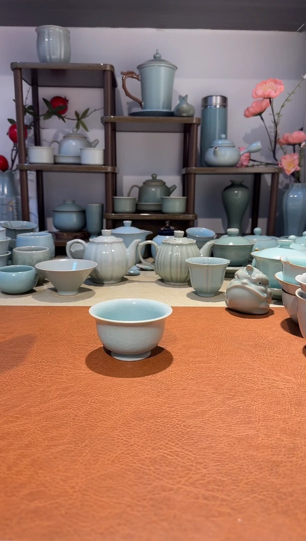 其他026压手杯 主人杯品茗杯 仿古釉一级精品一