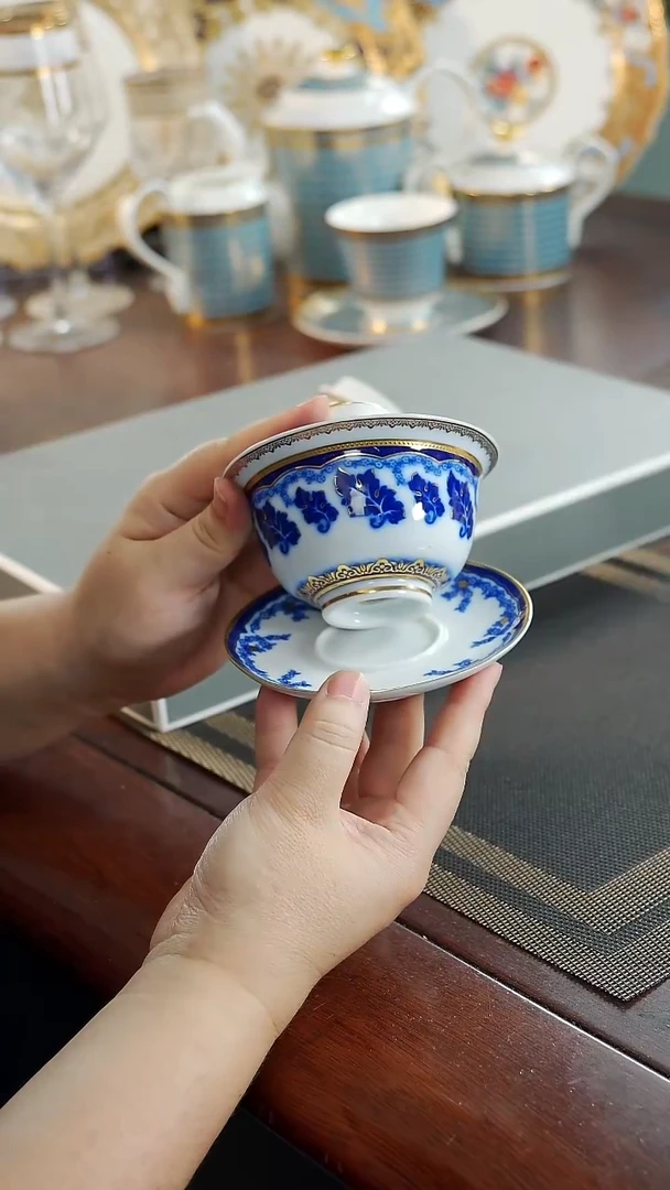 瓷片盖碗 福利价